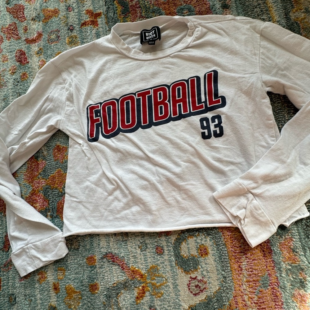 FOOTBALL SUNDAY ALLDAY CROPPED LONG SLEEVE